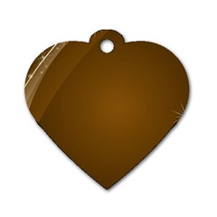 Abstract Background Dog Tag Heart (one Side)