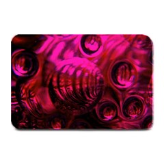 Abstract Bubble Background Plate Mats