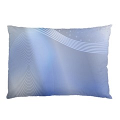 Blue Star Background Pillow Case