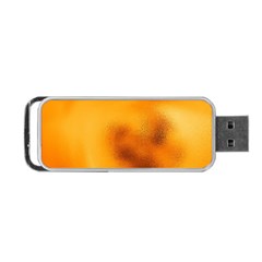 Blurred Glass Effect Portable Usb Flash (one Side)