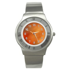 Bright Tech Background Stainless Steel Watch