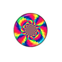 Colorful Psychedelic Art Background Hat Clip Ball Marker (10 Pack)