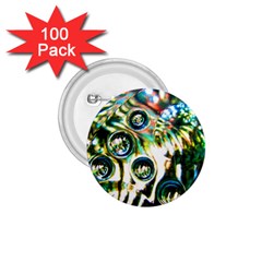 Dark Abstract Bubbles 1 75  Buttons (100 Pack) 