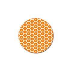 Golden Be Hive Pattern Golf Ball Marker (4 Pack)