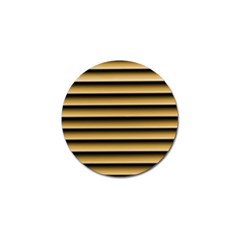 Golden Line Background Golf Ball Marker