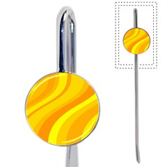 Orange Yellow Background Book Mark