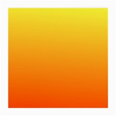 Rainbow Yellow Orange Background Medium Glasses Cloth (2-side)