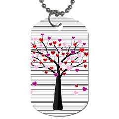 Love Tree Dog Tag (two Sides)