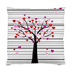 Love Tree Standard Cushion Case (two Sides) by Valentinaart