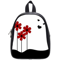 Flowers School Bags (small)  by Valentinaart