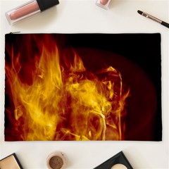 Ablaze Abstract Afire Aflame Blaze Cosmetic Bag (xxl)  by Amaryn4rt