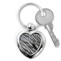 Abstract Background Geometry Block Key Chains (heart) 