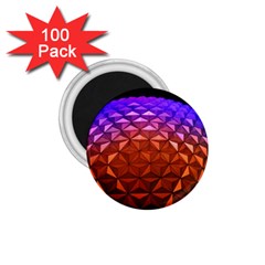 Abstract Ball Colorful Colors 1 75  Magnets (100 Pack) 