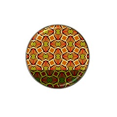 Geometry Shape Retro Trendy Symbol Hat Clip Ball Marker (10 Pack)