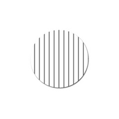 White And Black Lines Golf Ball Marker (4 Pack) by Valentinaart