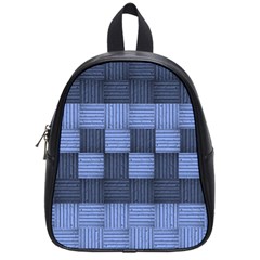 Texture Structure Surface Basket School Bags (small) 