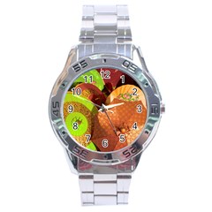 Umbrellas Parasols Design Rain Stainless Steel Analogue Watch