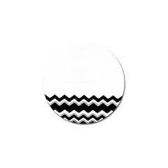 Chevrons Black Pattern Background Golf Ball Marker (4 Pack)