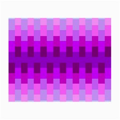 Geometric Cubes Pink Purple Blue Small Glasses Cloth (2-side)