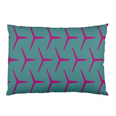 Pattern Background Structure Pink Pillow Case by Nexatart