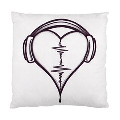 Audio Heart Tattoo Design By Pointofyou Heart Tattoo Designs Home R6jk1a Clipart Standard Cushion Case (one Side) by Foxymomma