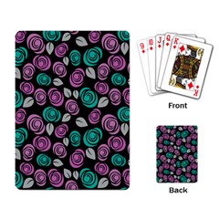 Roses Pattern Playing Card by Valentinaart