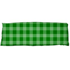 Gingham Background Fabric Texture Body Pillow Case (dakimakura) by Nexatart