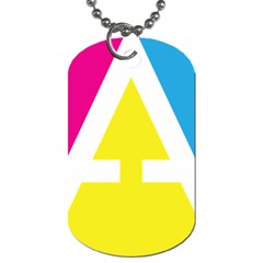 Graphic Design Web Design Dog Tag (one Side) by Nexatart