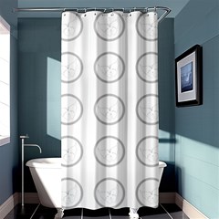 Butterfly Wallpaper Background Shower Curtain 36  X 72  (stall) 