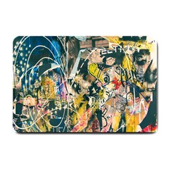 Art Graffiti Abstract Lines Small Doormat 