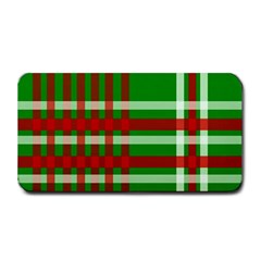 Christmas Colors Red Green White Medium Bar Mats by Nexatart