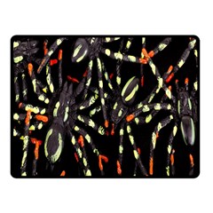 Spiders Background Fleece Blanket (small)