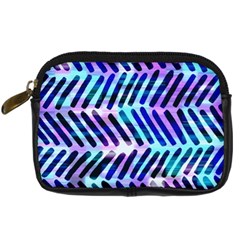 Blue Tribal Chevrons  Digital Camera Cases by KirstenStar