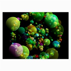 Abstract Balls Color About Large Glasses Cloth (2-side) by Nexatart