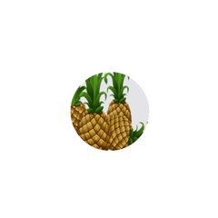 Pineapples Tropical Fruits Foods 1  Mini Buttons