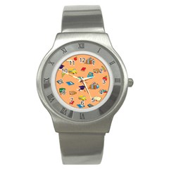 School Rocks! Stainless Steel Watch by athenastemple