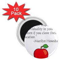 Fruit Of Education 1 75  Magnets (10 Pack) 