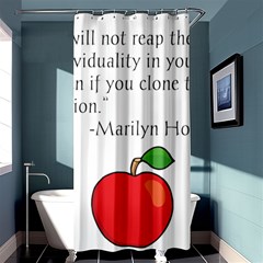 Fruit Of Education Shower Curtain 36  X 72  (stall) 