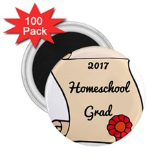 2017 Homeschool Grad! 2 25  Magnets (100 Pack) 