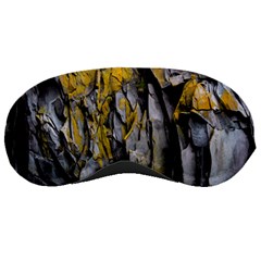 Grey Yellow Stone Sleeping Masks