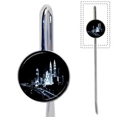 Kuala Lumpur Urban Night Building Book Mark by Nexatart