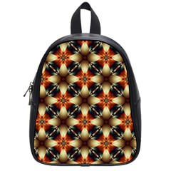 Kaleidoscope Image Background School Bags (small) 