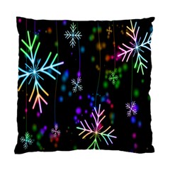 Nowflakes Snow Winter Christmas Standard Cushion Case (one Side) by Nexatart