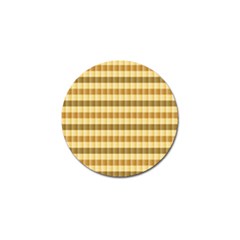 Pattern Grid Squares Texture Golf Ball Marker (10 Pack)