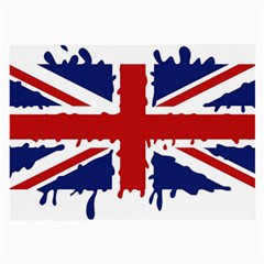 Uk Splat Flag Large Glasses Cloth