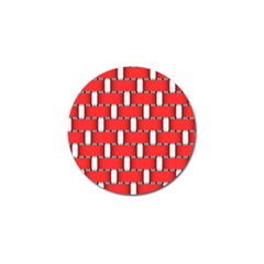 Weave And Knit Pattern Seamless Background Wallpaper Golf Ball Marker (10 Pack)