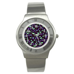 Spring Night Stainless Steel Watch by Valentinaart