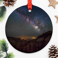 Fairyland Canyon Utah Park Ornament (round) by Nexatart