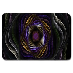 Abstract Fractal Art Large Doormat 