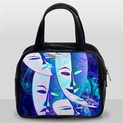 Abstract Mask Artwork Digital Art Classic Handbags (2 Sides) by Nexatart